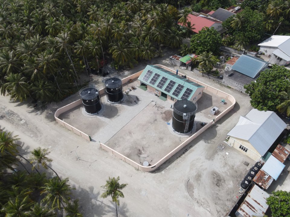 ނޭކުރެންދޫގެ ފެނާއި ނަރުދަމާ ގާއިމުކުރުމުގެ މަސައްކަތް ނިންމާލައިފި