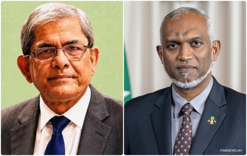 ރައީސުލްޖުމްހޫރިއްޔާ ބަންގްލަދޭޝްގެ އިންތިޚާބީ ރައީސަށް ތަހުނިޔާ ފޮނުއްވައިފި