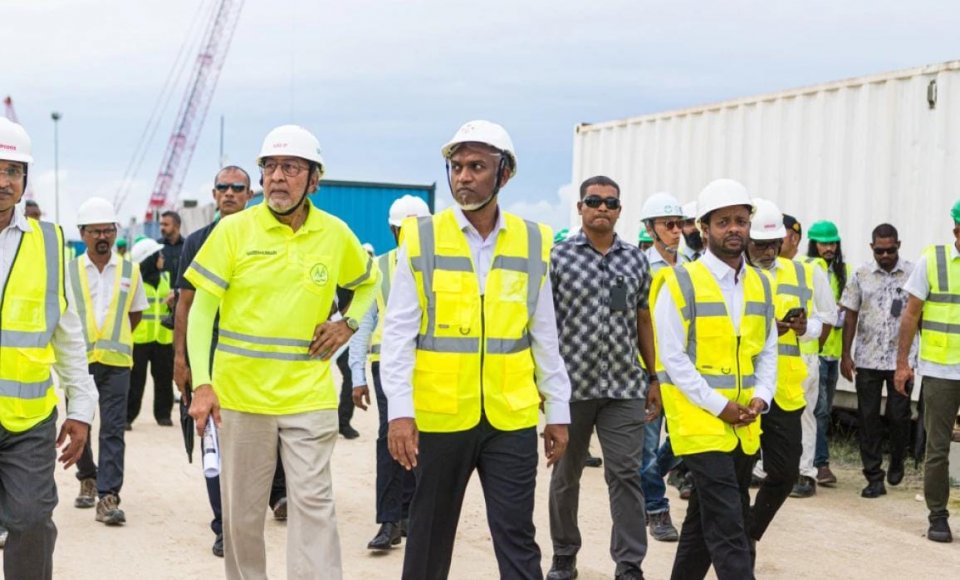 އަހަރެއްހާ ދުވަސްތެރޭ ތިލަމާލޭ ބުރިޖުގެ މަސައްކަތް ނިންމާލެވޭނެ: ރައީސް