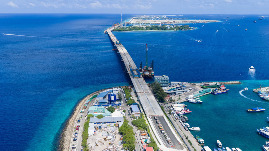 އުއްމީދަކީ އަންނަ އަހަރު ތިލަމާލެ ބުރިޖުގެ ހުރިހާ މަސައްކަތެއް ނިންމުން: ރައީސް
