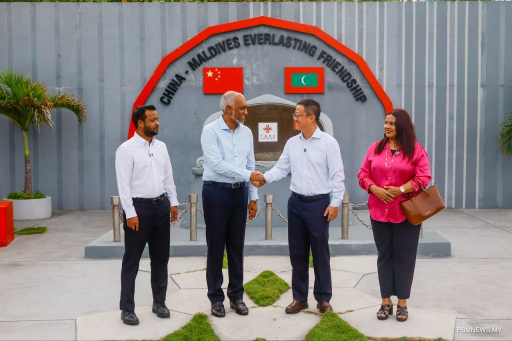 ޗައިނާ މޯލްޑިވްސް ފްރެންޑްޝިޕް ބުރިޖް؛ ރަޙުމަތްތެރިކަން ރަމްޒުކޮށްދޭ ވަރުގަދަ ނިޝާނެއް