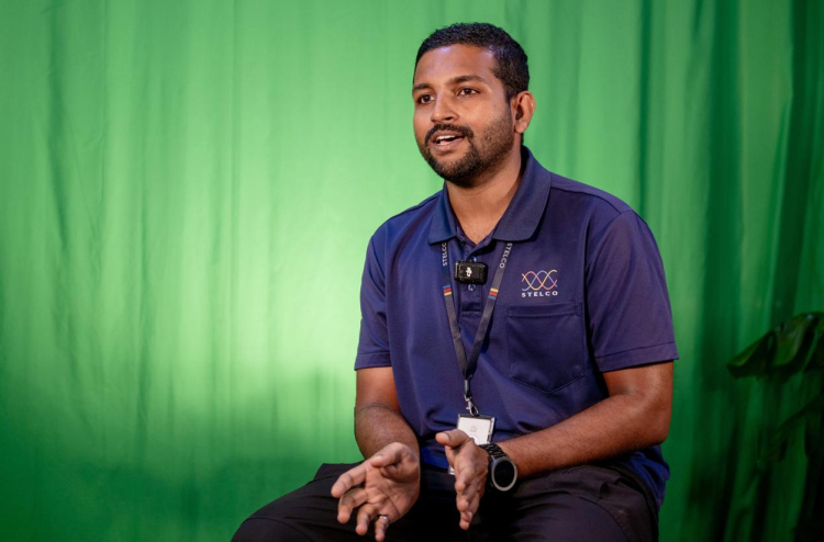 ސްޓެލްކޯގެ އިންޖިނިއަރު ވިސާމްގެ ކުރިއެރުމަކީ މައިންބަފައިގެން ސަޕޯޓާއި ކާފަގެ ހިތްވަރު