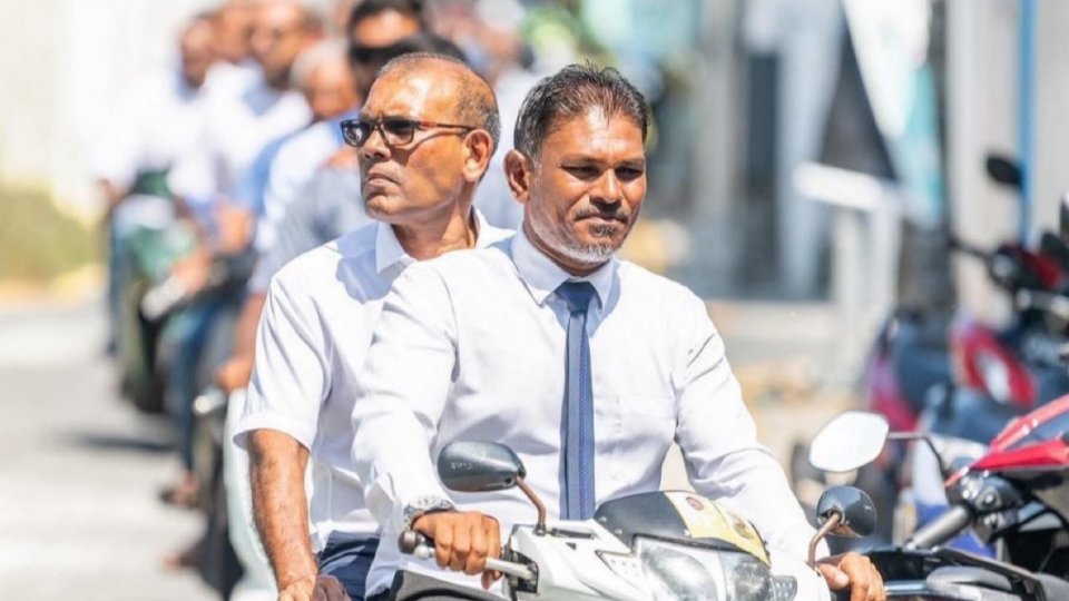 ސައުދަށް ދައުވާ ކުރަން ފޮނުވުމުން ނަޝީދު ކަންބޮޑުވުން ފާޅުކުރައްވައިފި