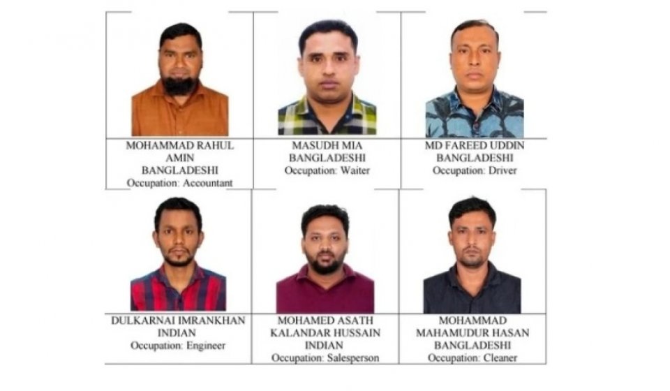 ގަވާއިދާ ހިލާފަށް ބޭރު ފައިސާ ގަނެ ވިއްކަމުން ދިޔަ 6 ބިދޭސީއަކު އަތުލައިގެންފި