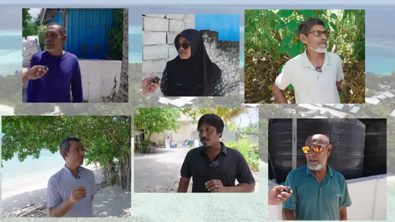"ކައްކާނެ ގޭހެއް ނެތް، ފެނެއް ނާދޭ، މަޝްރޫއުތައް އޮތީ ހުއްޓިފައި": މާއެނބޫދޫ ރައްޔިތުންގެ ކަންބޮޑުވުންތައް ބަންޑުންކޮށްލައިފި!