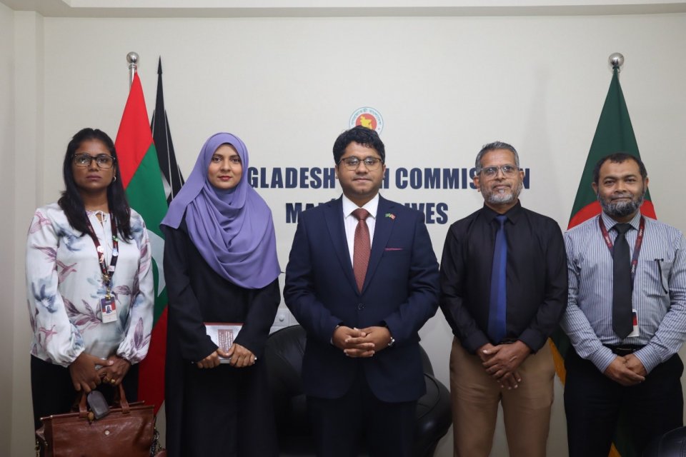 އެމްއެމްބީސީ އިން ރާއްޖޭގައި ހުންނަ ބަންގްލަދޭޝް ހައި ކޮމިޝަނާ ބައްދަލުކޮށްފި
