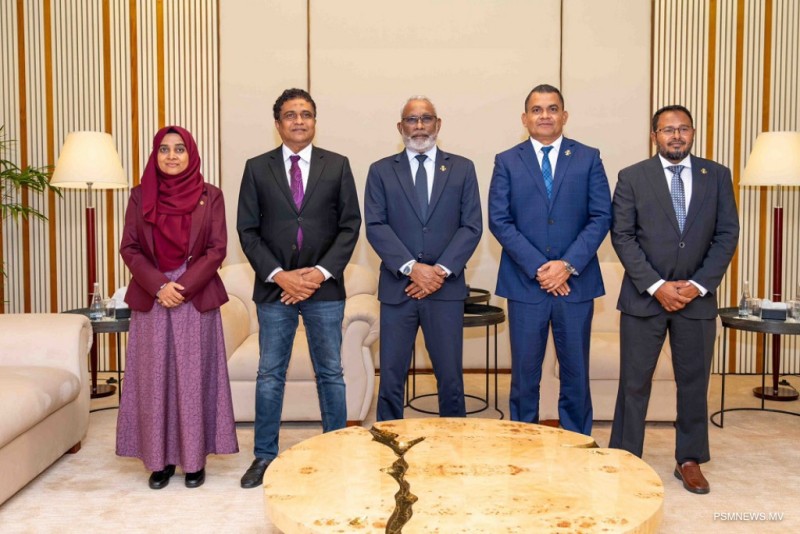 އިންޓަރ-ޕާލިމެންޓަރީ ސްޕީކަރސް ކޮންފަރެންސަށްފަހު މަޖިލީހުގެ ރައީސް ރާއްޖެ ވަޑައިގެންފި