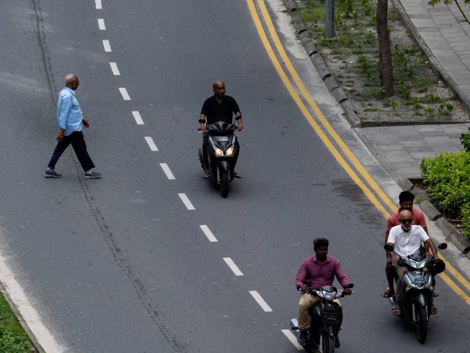 ހުޅުމާލޭގައި ސައިކަލެއް ކޮންޓްރޯލުން ނެއްޓި އެކްސިޑެންޓެއް
