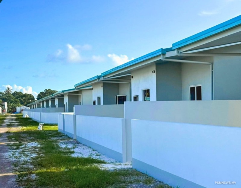 ގަމުގައި އަޅާ 100 ހައުސިން ޔުނިޓުގެ މަސައްކަތް ނިމެނީ