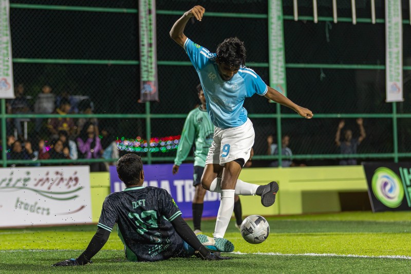 ހިތްފަހި ހިތާދޫ ފުޓްސެލް ފިއެސްޓާ: ބަގޭސްގެ ލަނޑު ގޯންޏެއް، ވަރިހަމަ ޕްލަސް އާއި ބީއެސްސީ ލެޖެންޑްސް މެޗު އެއްވަރު