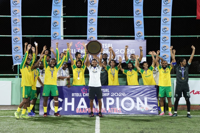 އެފްއޭއެމް ފުޓްސަލް އެޓޯލް ޗެމްޕިއަންޝިޕް 2026: ގދ. އަތޮޅުގެ ޗެމްޕިއަންކަން ވާދޫއަށް