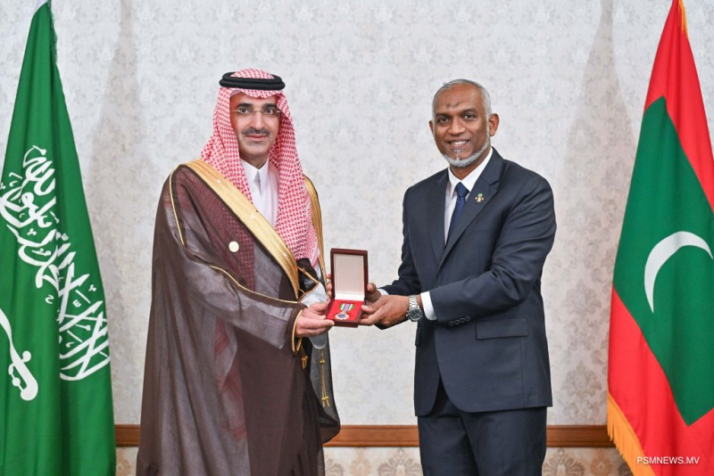 ސައުދީ ފަންޑުގެ ސީއީއޯ ރަސްމީ ދަތުރުފުޅެއްގައި ރާއްޖެ ވަޑައިގެންފި