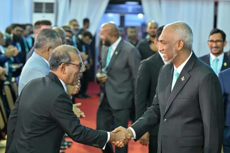 ޕީއެންސީގެ ކޮންގްރެސް ފެށުމުގެ ރަސްމިއްޔާތުގައި ރައީސް ނަޝީދު ބައިވެރިވެވަޑައިގަންނަވައިފި