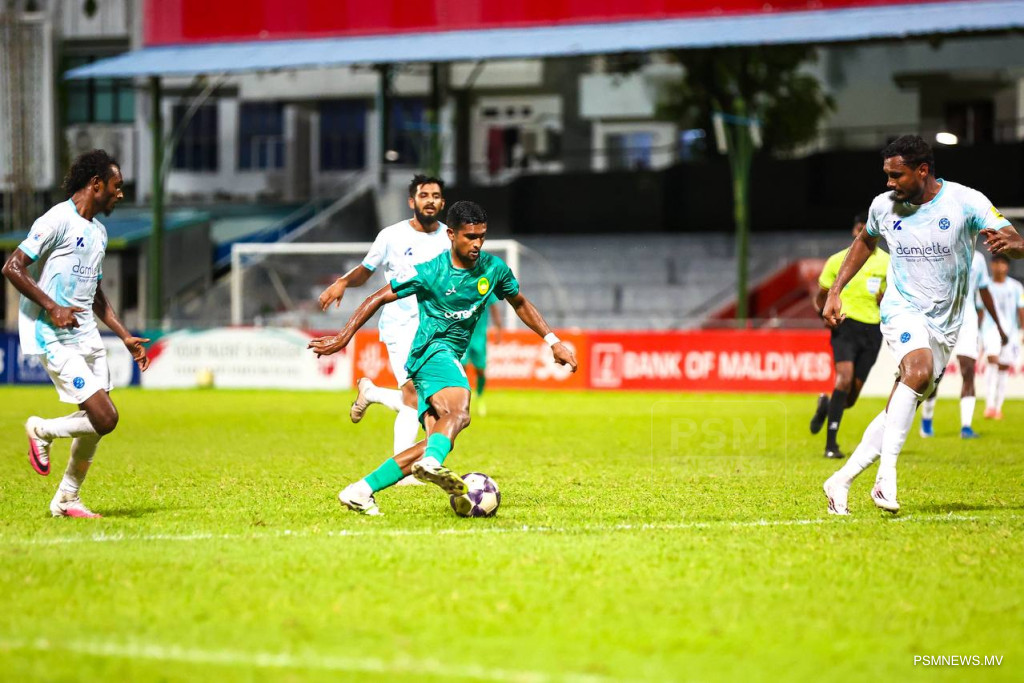 ފަހު ވަގުތު ޑޯރީ ޖެހި ގޯލުން މާޒިޔާ އަތުން ނިއުއަށް ފުރަތަމަ މޮޅު