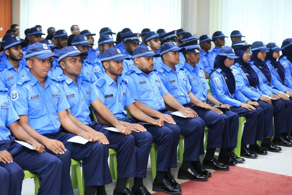 ފުލުހުންގެ ކޮންސްޓަބަލްގެ މަގާމަށް ކުރިމަތިލާން ހުޅުވާލައިފި