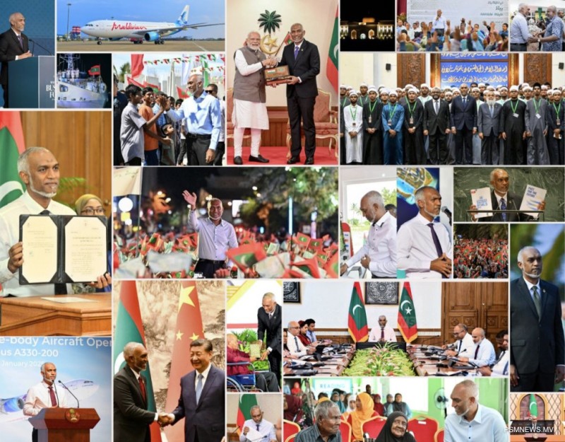 ރައީސް މުއިއްޒުއަށް ރިޔާސީ ޓިކެޓް؛ ތަރައްޤީ މެދުނުކެނޑި ކުރިއަށް