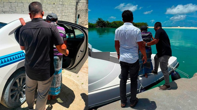 ފަރެސްމާތޮޑާގައި ނިކަމެތި ހާލުގައި ދިރިއުޅެމުންދިޔަ ބައްޕައަށް ދަރިން އިހުމާލުވިތޯ ބަލައިދޭން އެދިއްޖެ