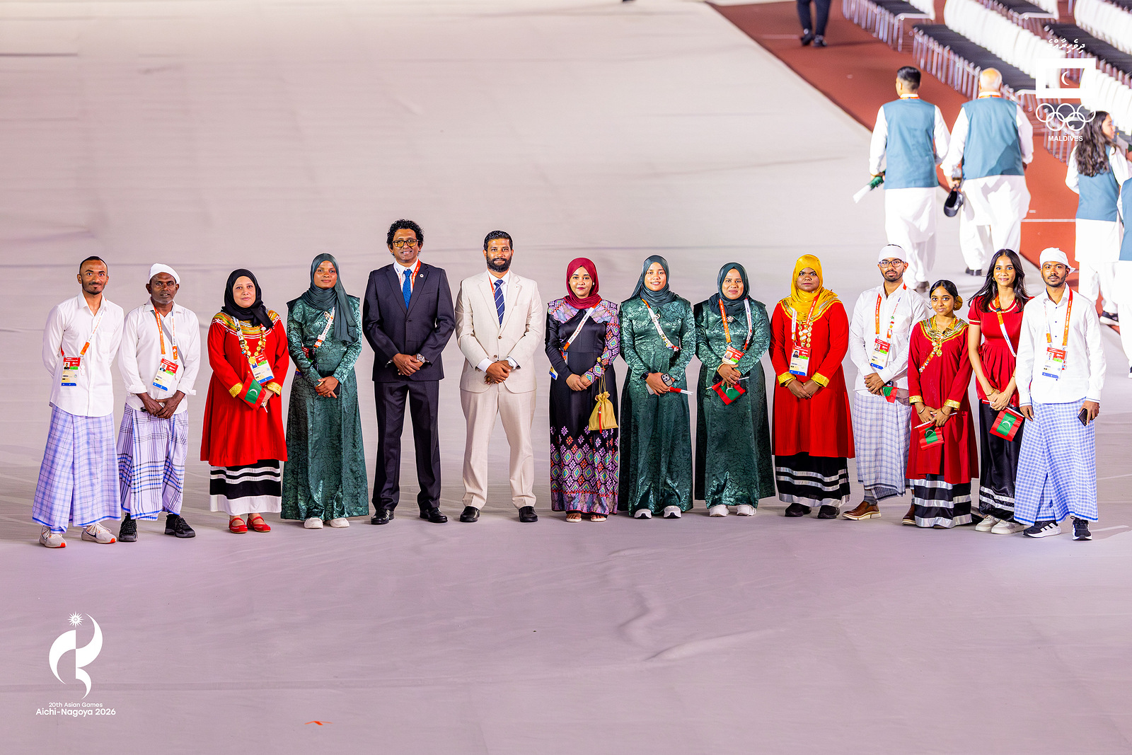 ކުލަގަދަ ރަސްމިއްޔާތަކާއެކު 20 ވަނަ އޭޝިއަން ގޭމްސް ފަށައިފި