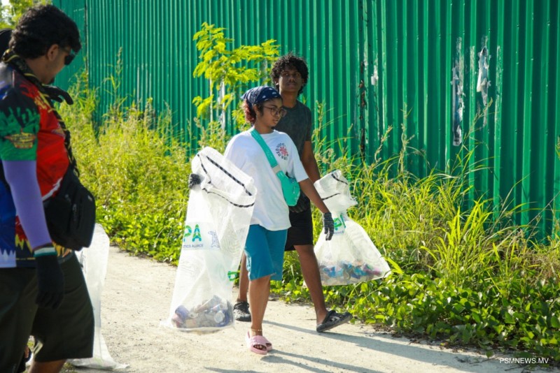 ވޯލްޑް ކްލީންއަޕް ޑޭ ހަރަކާތުން 280 ކިލޯ އަށްވުރެ ގިނަ ކުނި އެއްކުރި