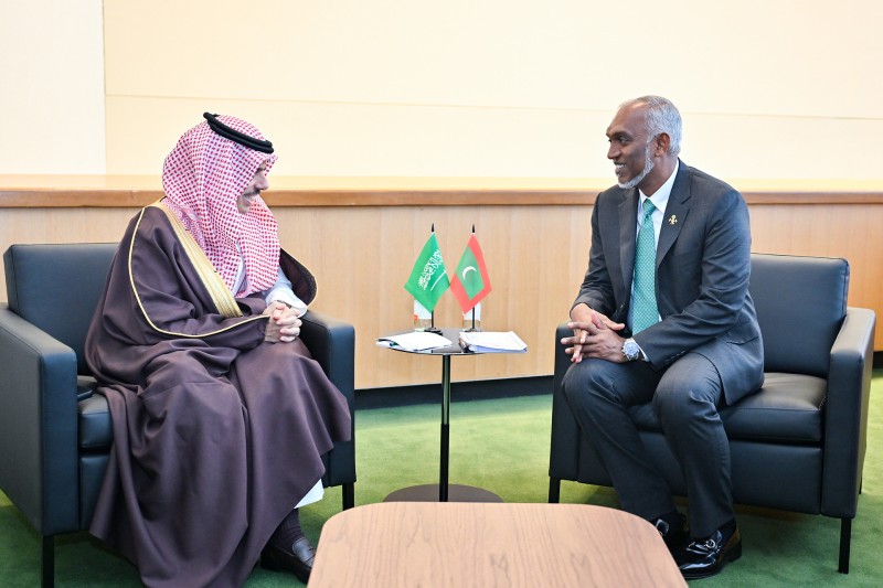ސައުދީއަކީ ރާއްޖޭގެ، އިތުބާރު ހިފޭ ގާތް އެކުވެރިއެއް، އިތުރަށް ގުޅުން ބަދަހިކުރަން ބޭނުން: ރައީސް