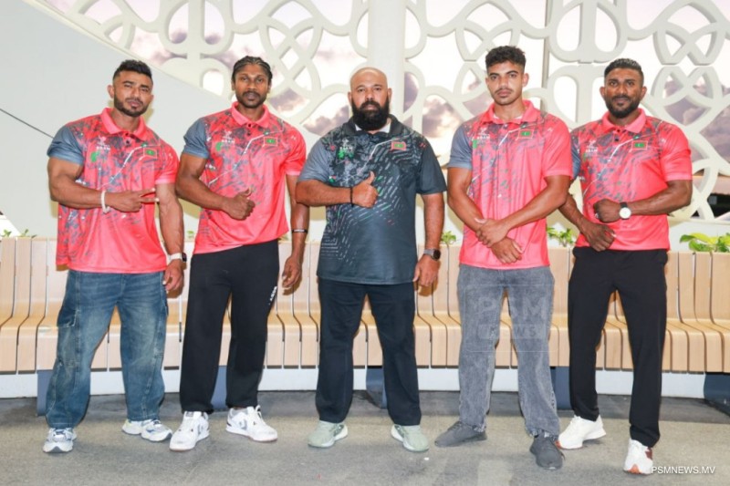 އޭޝިއަން ބޮޑީބިލްޑިން ޗެމްޕިއަންޝިޕަށް ރާއްޖޭން ވަރުގަދަ ޓީމެއް