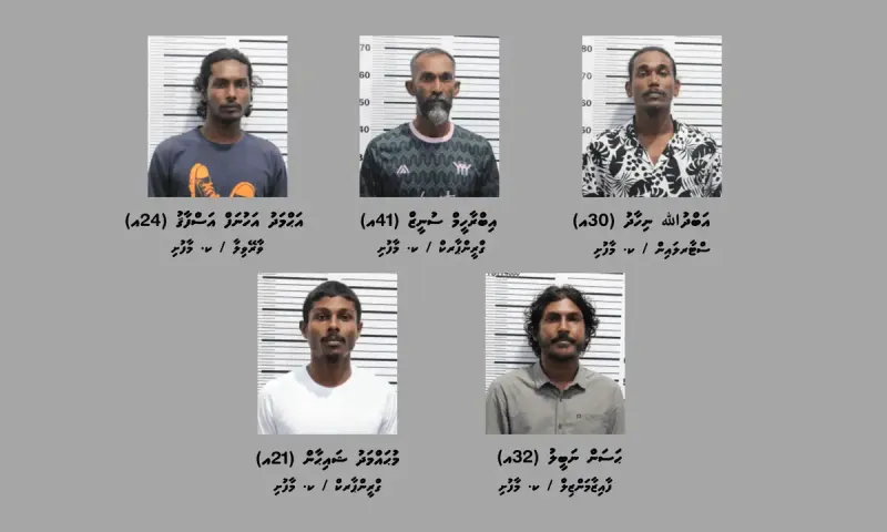 ފުލުހުންގެ ވާޖިބަށް ހުރަސްއަޅައި މާރާމާރީ ހިންގި މައްސަލައަކާ ގުޅިގެން ހައްޔަރުކުރި ހަ މީހެއްގެ މައްޗަށް ދައުވާކޮށްދިނުމަށް އެދި ޕީޖީ އޮފީހަށް ފޮނުވައިފި