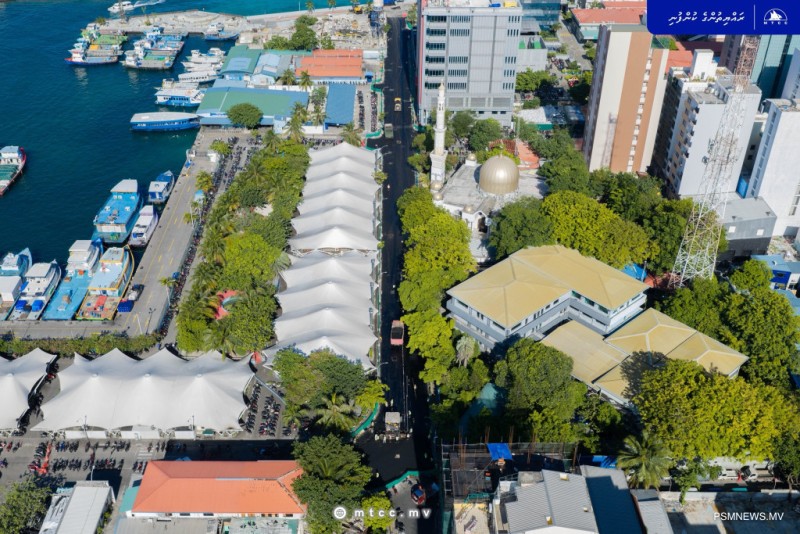 އަމީނީ މަގު ސެގްމަންޓް 1ގައި ތާރު އަޅާ ނިންމައިފި