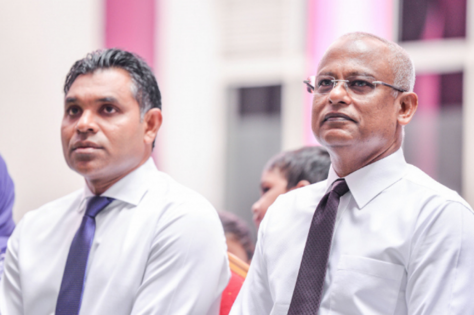 އެމްޑީޕީގެ ޕްރައިމަރީގައި ވާދަކުރެއްވުމުގެ މަޝްވަރާއަށް ފައިސަލް، ސޯލިހްގެ އަރިހަށް