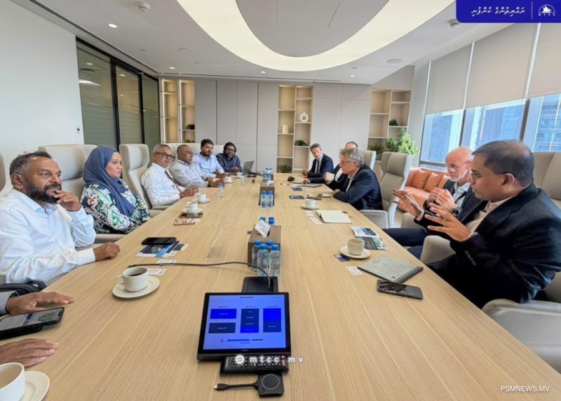 އެމްޓީސީސީގެ މަޝްރޫޢުތަކަށް އިންވެސްޓްކުރުމަށް ޔޫއޭއީގެ ކުންފުންޏަކާއެކު މަޝްވަރާތަކެއް!