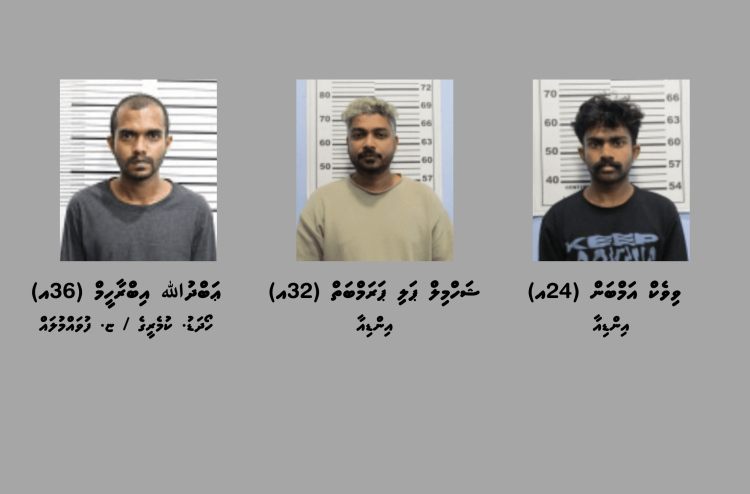 ގަން އެއާޕޯޓުން އެތެރެކުރި ތިން ކިލޯގެ ޑްރަގާ ހަވާލުވާން ދިޔަ މީހާ ވެސް ހައްޔަރުކޮށްފި