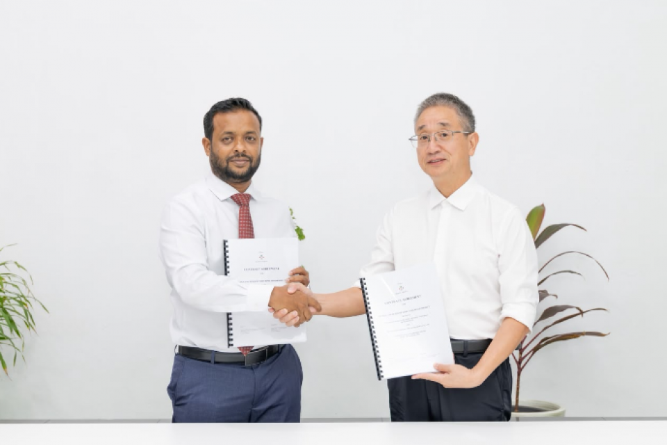އައްޑޫ ލިންކް ރޯޑް ތަރައްގީ ކުރަން ޗައިނާގެ ކުންފުންޏަކަށް!