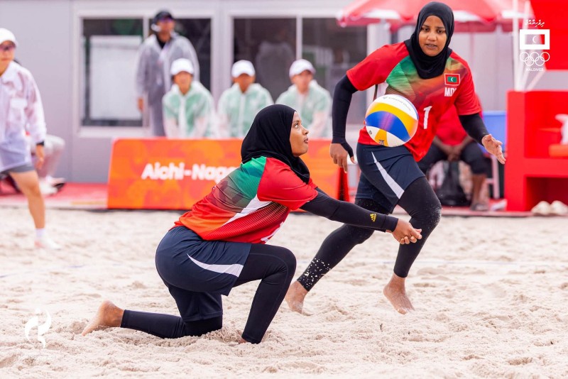 އޭޝިއަން ގޭމްސް: މޮންގޯލިއާ ބަލިކޮށް އަންހެން ބީޗުވޮލީ ޓީމުން ގޭމްސް ނިންމާލީ މޮޅަކާއެކު