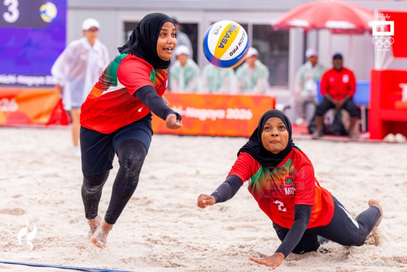 އޭޝިއަން ގޭމްސް: ބީޗްވޮލީ އަންހެން ޓީމު ފަހު މެޗުން މޮޅުވެއްޖެ