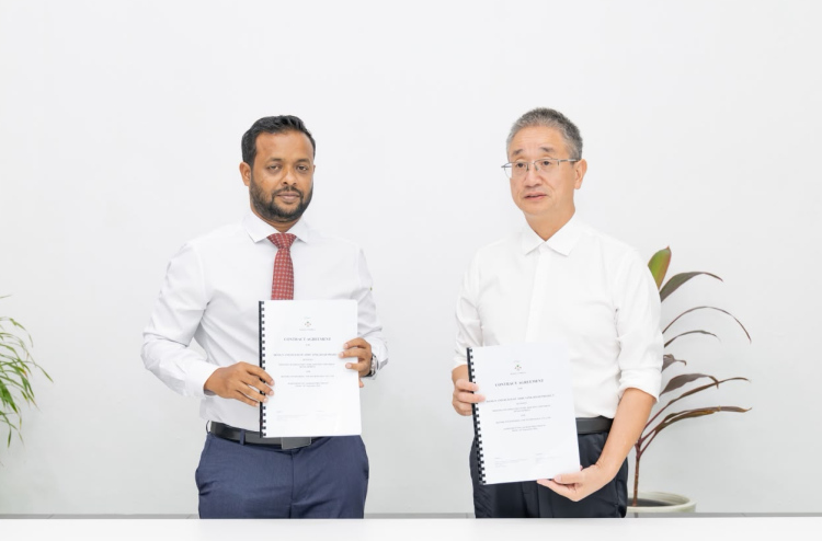 އެއްބަސްވުން އުވާލައި، އައްޑޫ ލިންކު ރޯޑު ހަދަން ޗައިނާގެ ކުންފުންޏަކަށް