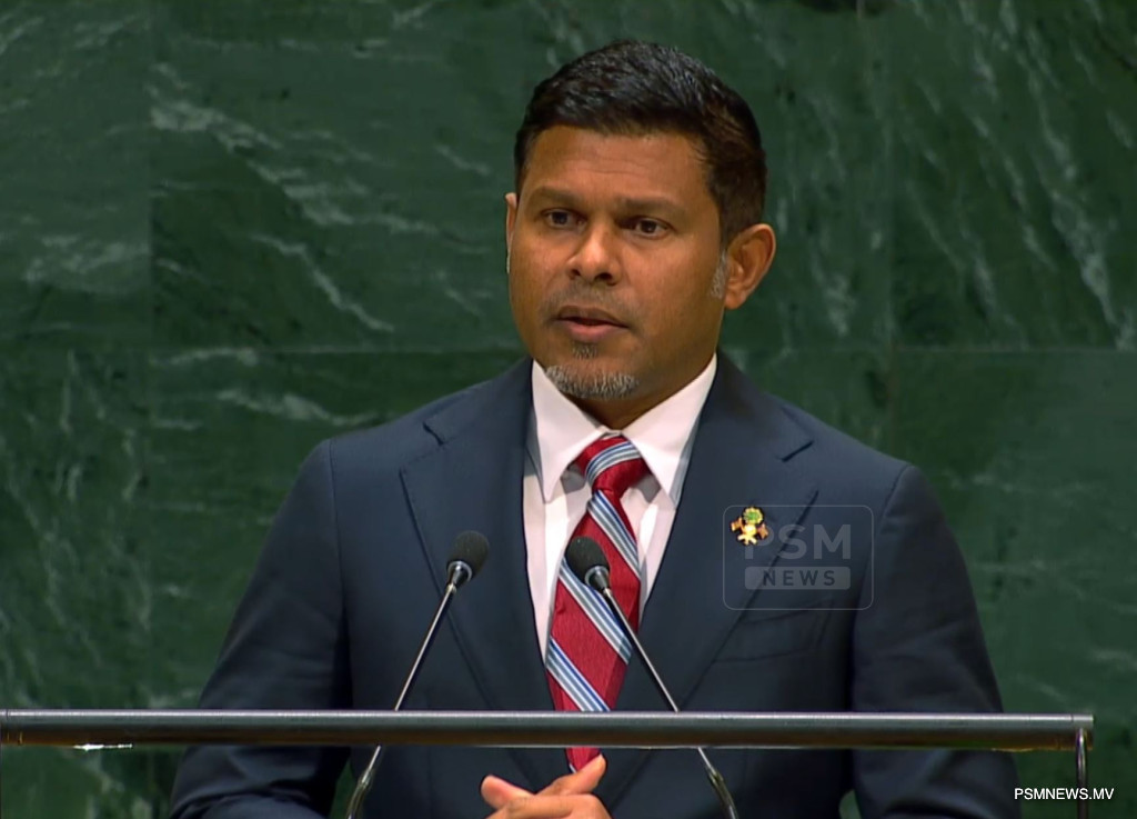 އދ.ގެ ފުރިހަމަ މެންބަރުކަން ފަލަސްޠީނަށް ދިނުމަށް ނައިބު ރައީސް ގޮވާލައްވައިފި