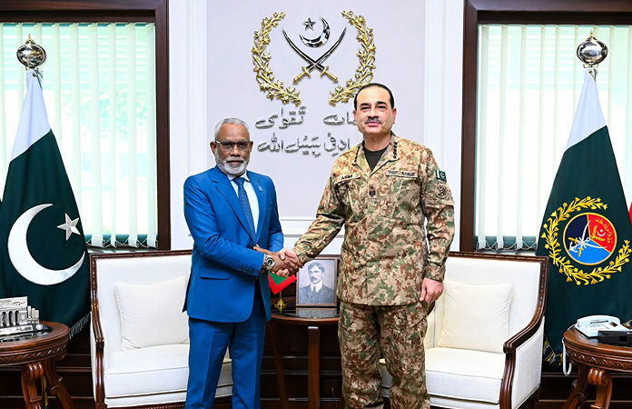 ޕާކިސްތާނުން ސަރަހައްދީ ސުލްހައަށް ކުރާ މަސައްކަތަށް އަބްދުއްރަހީމް ތައުރީފުކުރައްވައިފި