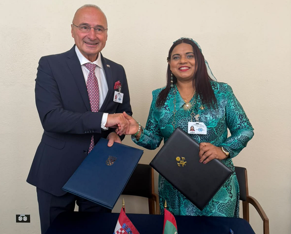 ސިޔާސީ ގުޅުން ބަދަހިކުރުމަށް ރާއްޖެއާއި ކްރޮއޭޝިއާއިން އެއްބަސްވެއްޖެ