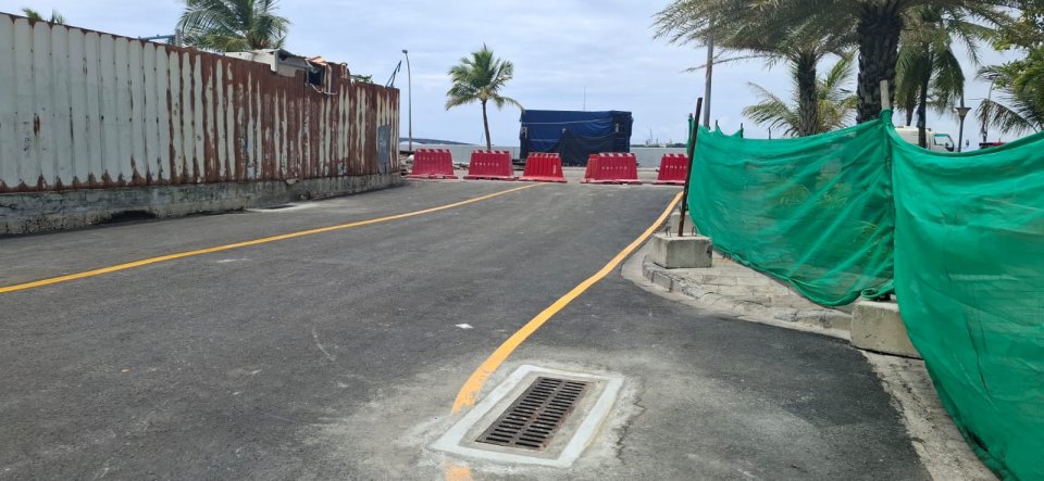 އަމީނީ މަގު މަރާމާތުކުރި ސަރަހައްދު އާދިއްތަ ދުވަހު ހުޅުވާލަނީ