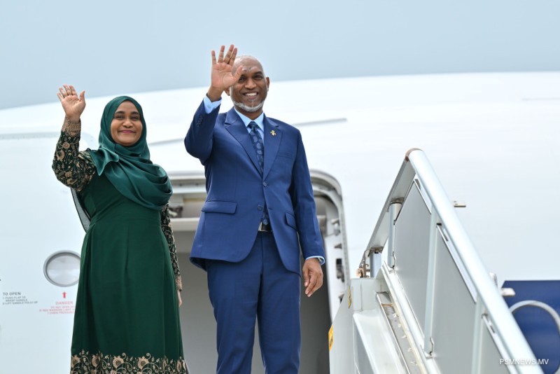 ސިންގަޕޫރަށް ކުރެއްވި ނުރަސްމީ ދަތުރުފުޅަށްފަހު ރައީސް މާލެ ވަޑައިގަންނަވައިފި