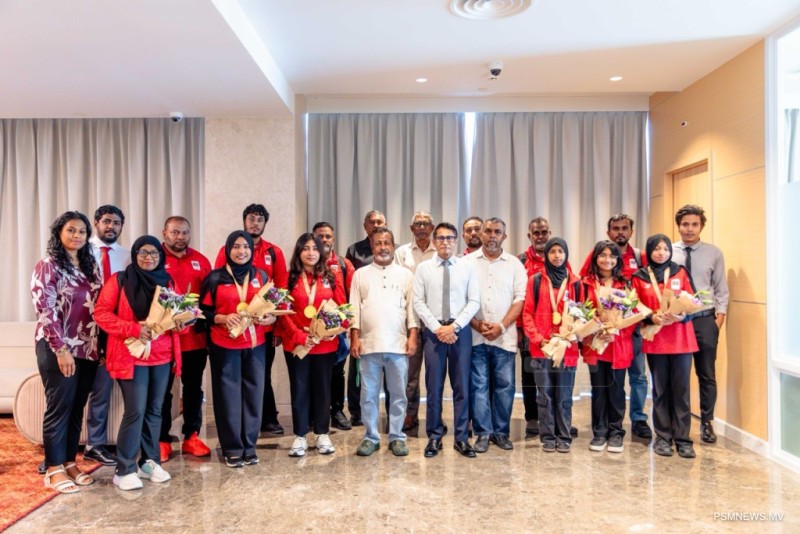 ތާރީޚީ ކާމިޔާބީއާއެކު ޤައުމީ ރާޒުވާ ޓީމު އެނބުރި ޤައުމަށް