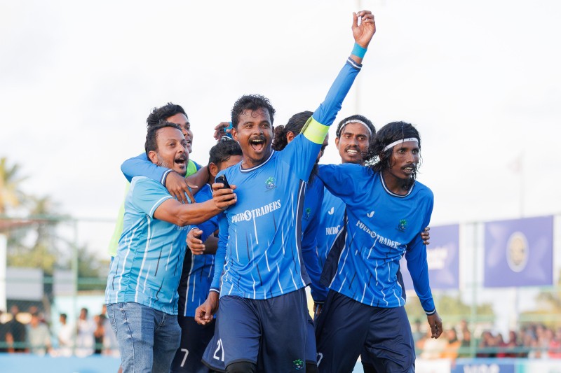 ދުވާފަރާއި މަގޫދޫ އަތުން ބަލިވެ، ވަރުގަދަ އޭދަފުށި ޒޯން ފުޓްސަލް މުބާރާތުން ކަޓައިފި