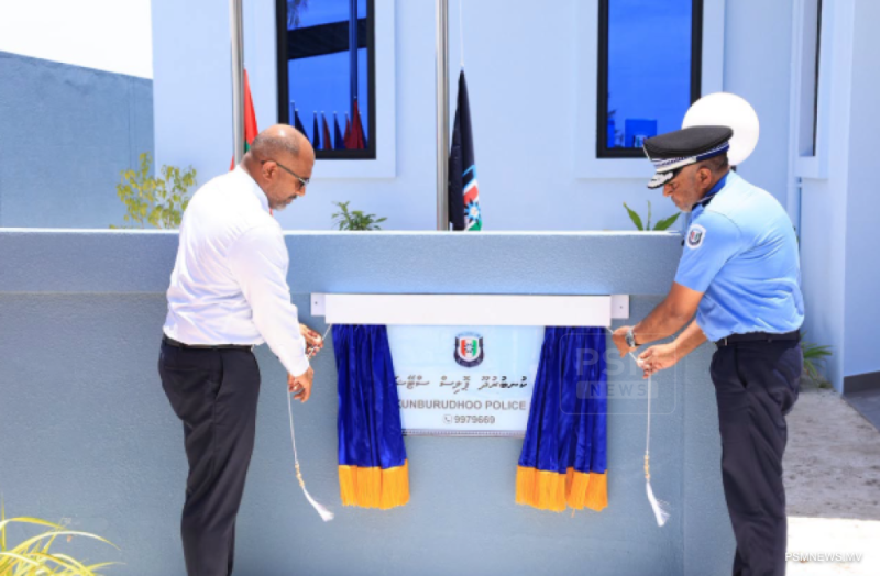 ކުނބުރުދޫ ޕޮލިސް ސްޓޭޝަން ހުޅުވައިފި