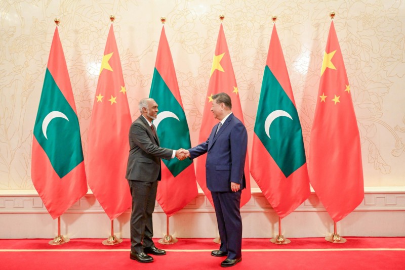 ޗައިނާގެ 77ވަނަ ގައުމީ ދުވަހާ ގުޅުވައި ރައީސް: ދެ ގައުމުގެ ގުޅުން އައު އުސްމިންތަކަކަށް ގެންދިއުމަށް ތައްޔާރު
