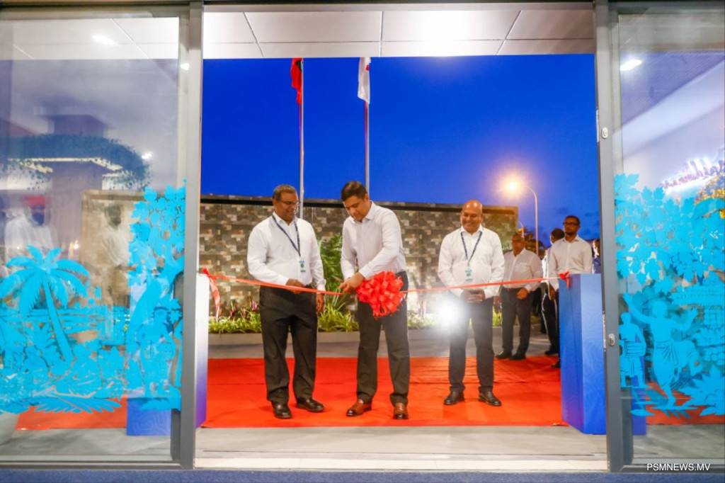 އިތުރު ޚިދުމަތްތަކާއެކު މޯލްޑިވިއަންގެ އައު ސީޕްލޭން ޓާމިނަލް ރަސްމީކޮށް ހުޅުވައިފި