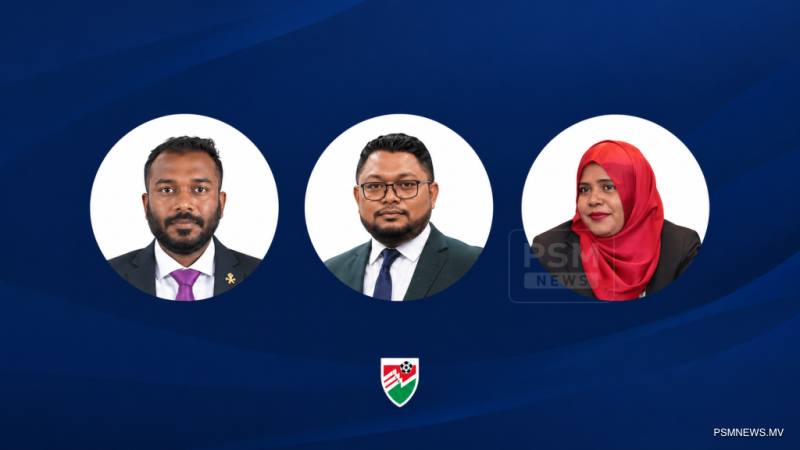ސާފްގެ ކޮމިޓީތަކަށް އަޒްމީން، އަލީ އިބްރާޙީމް އަދި ހައްވާ ރަޝީދާ