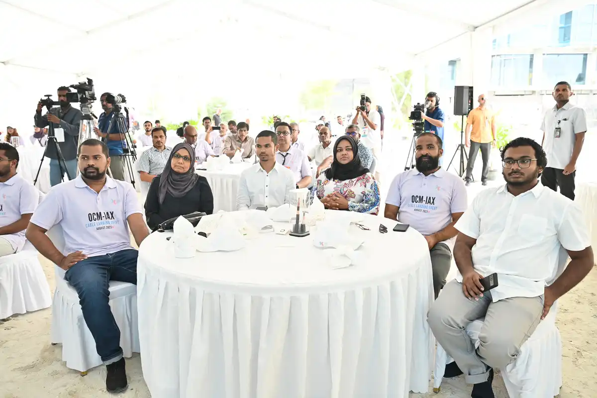 އޯ.ސީއެމް-އައިއޭއެކްސް ސަބްމެރިން ކޭބަލް ސިސްޓަމް ރާއްޖެއާ ގުޅައިލުމަށް ބޭއްވި ރަސްމިއްޔާތުގެ ތެރެއިން