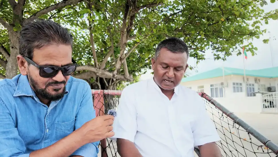 ހާލު ކިހިނެތް ޕްރޮގްރާމްއަށް މީދޫ ކައުންސިލްގެ ކުރީގެ ރައީސް މުހައްމަދު ޝާހިދު އިންޓަވިއު ދެއްވަނީ