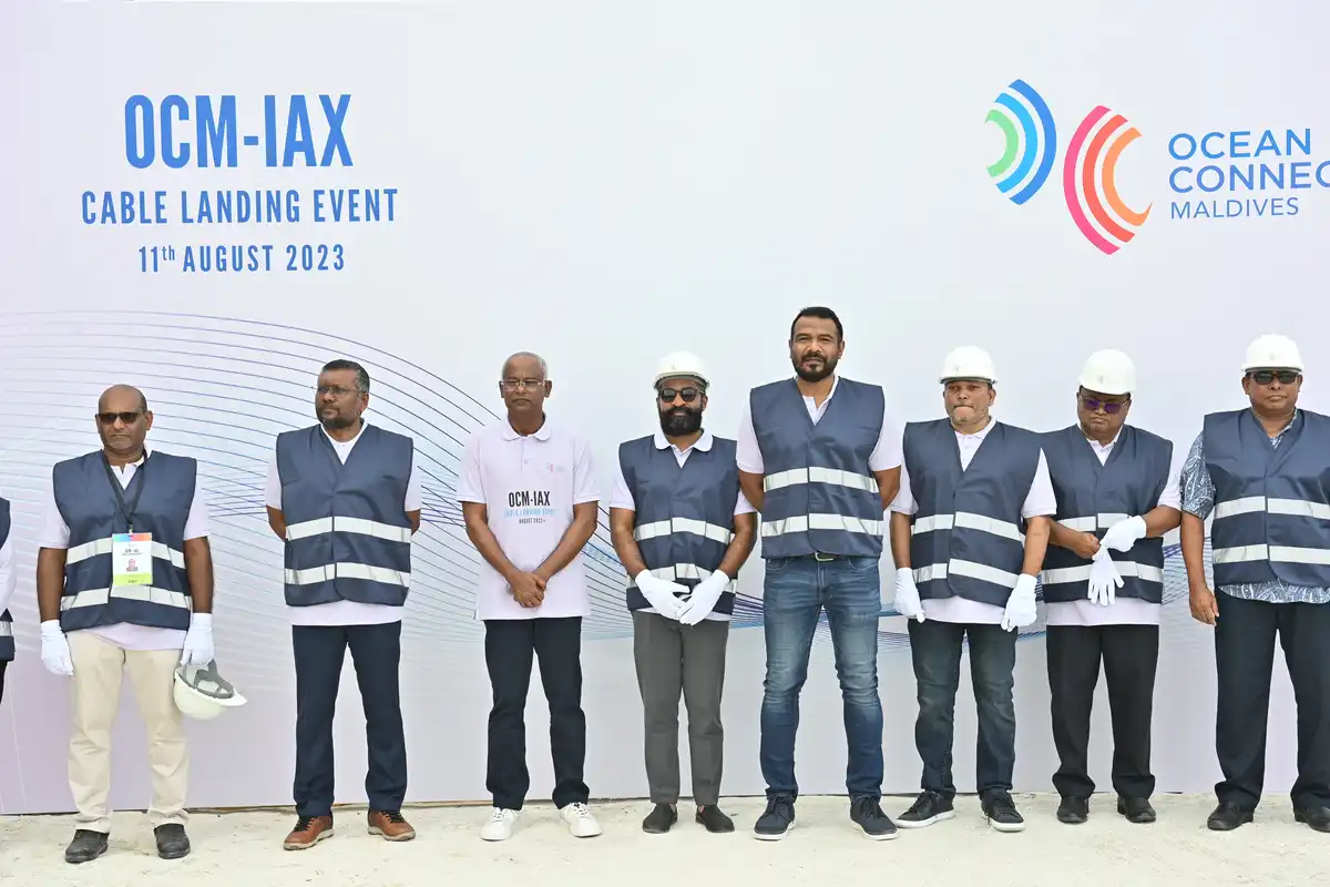 އޯސީއެމް-އައިއޭއެކްސް ސަބްމެރިން ކޭބަލް ސިސްޓަމް ރާއްޖެއާ ގުޅައިލުމަށް ބޭއްވި ރަސްމިއްޔާތުގެ ތެރެއިން
