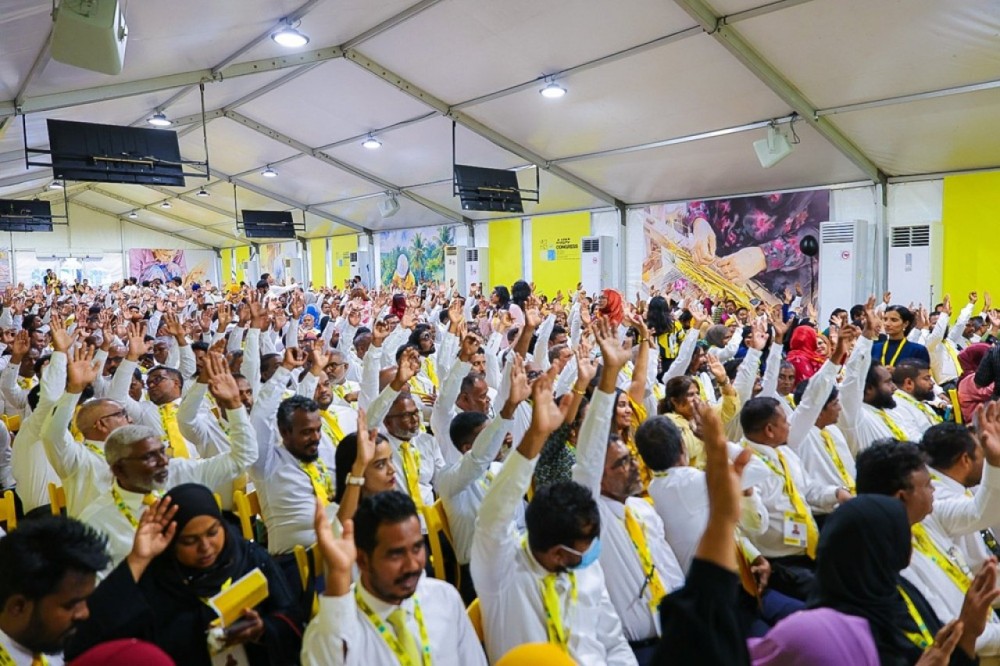 އެމްޑީޕީގެ ގައުމީ މަޖިލީހުގެ އިންތިޚާބު ނޮވެމްބަރ 27 ގައި އޮންނާނެކަން އިއުލާންކުރުމަށްފަހު ކޮންގްރެސް ނިންމާލައިފި