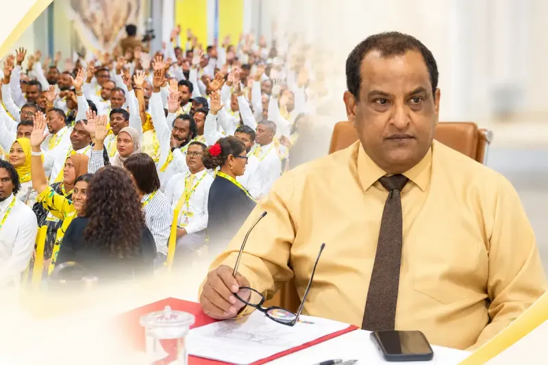އެމްޑީޕީގެ ކޮންގްރެސް ބާއްވާނެ ތަނެއް ހޯދުމަށް ސަރުކާރުގައި އެދުނު ނަމަވެސް، އެކަން ނުކޮށްދިން، އެލްޖީއޭއިން އެންގީ ކައުންސިލްތަކުގެ ބިންތަކާއި ވަސީލަތްތައް ސިޔާސީ ފިކުރު ޕްރޮމޯޓުކުރަން ބޭނުން ނުކުރެވޭނެ ކަމަށް!